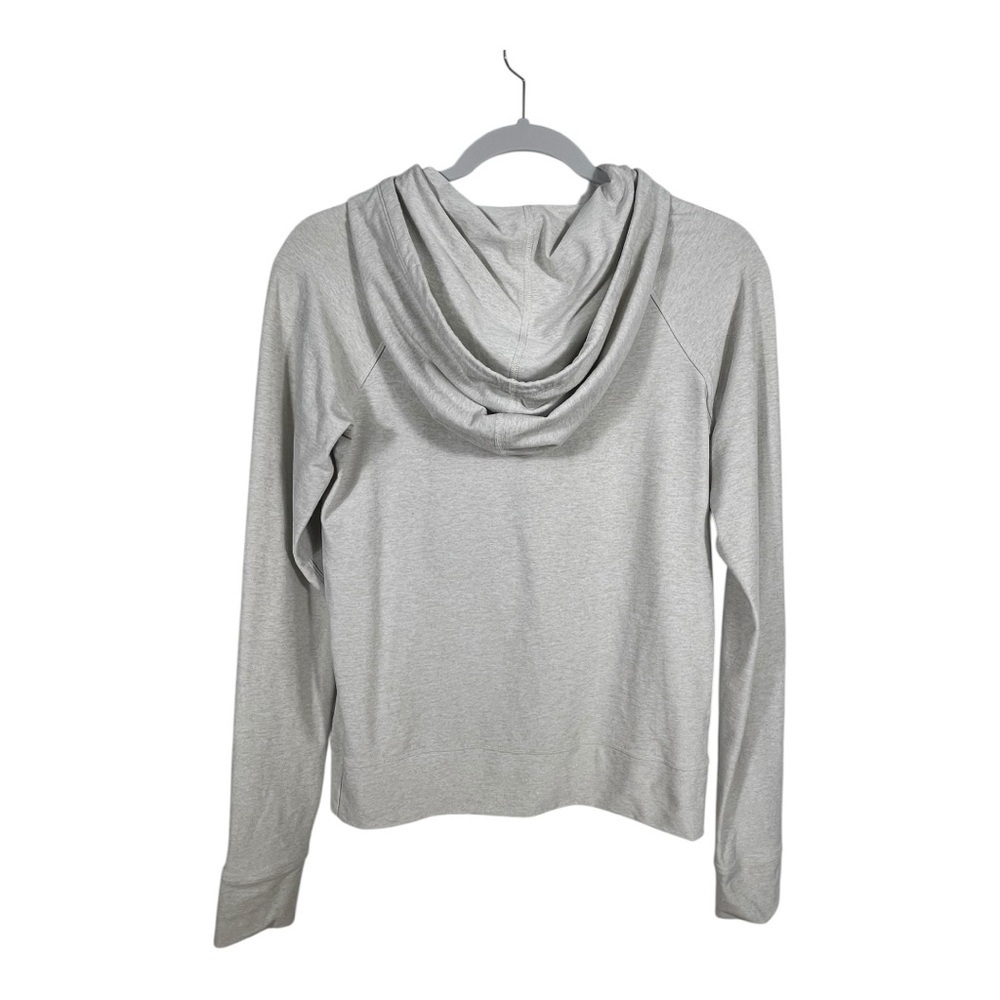 Outdoor Voices Women’s Light Weight Hoodie Thumb Holes Beige Sz.Sm - Picture 6 of 7